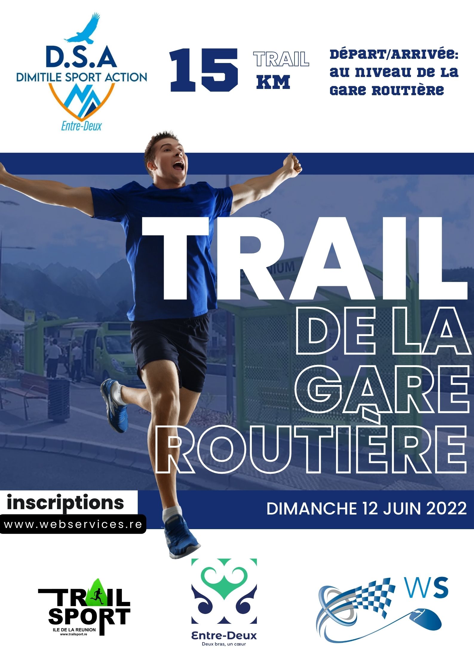 TRAIL DE LA GARE ROUTIERE affiche