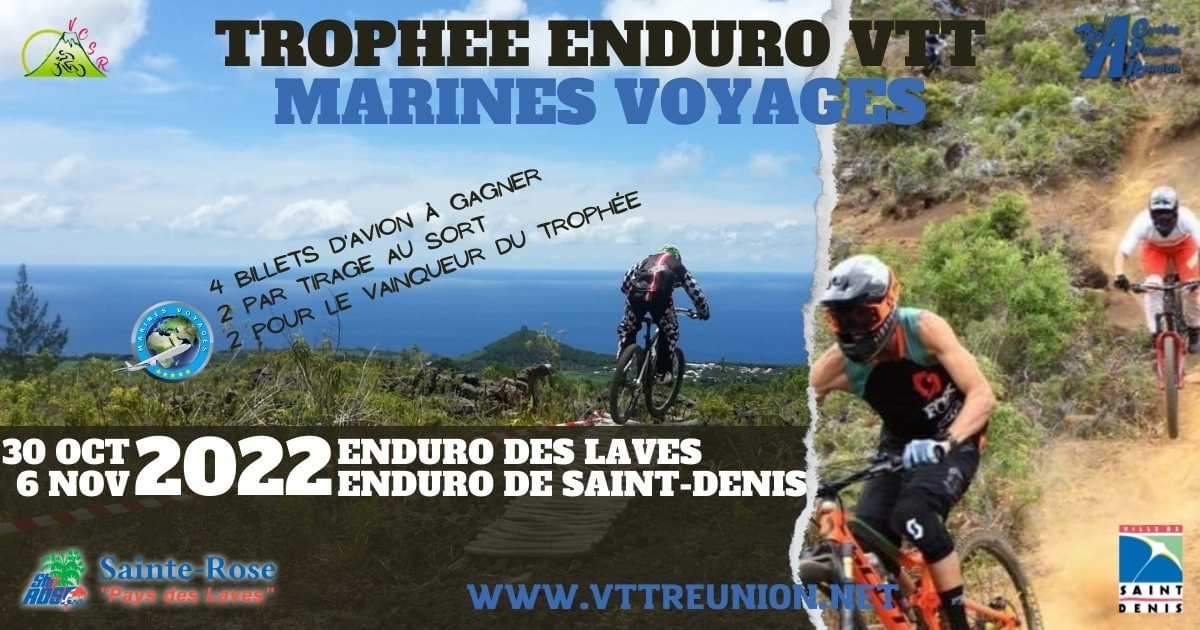 AFFICHE Trophee VTT Enduro Marines Voyages ACPR