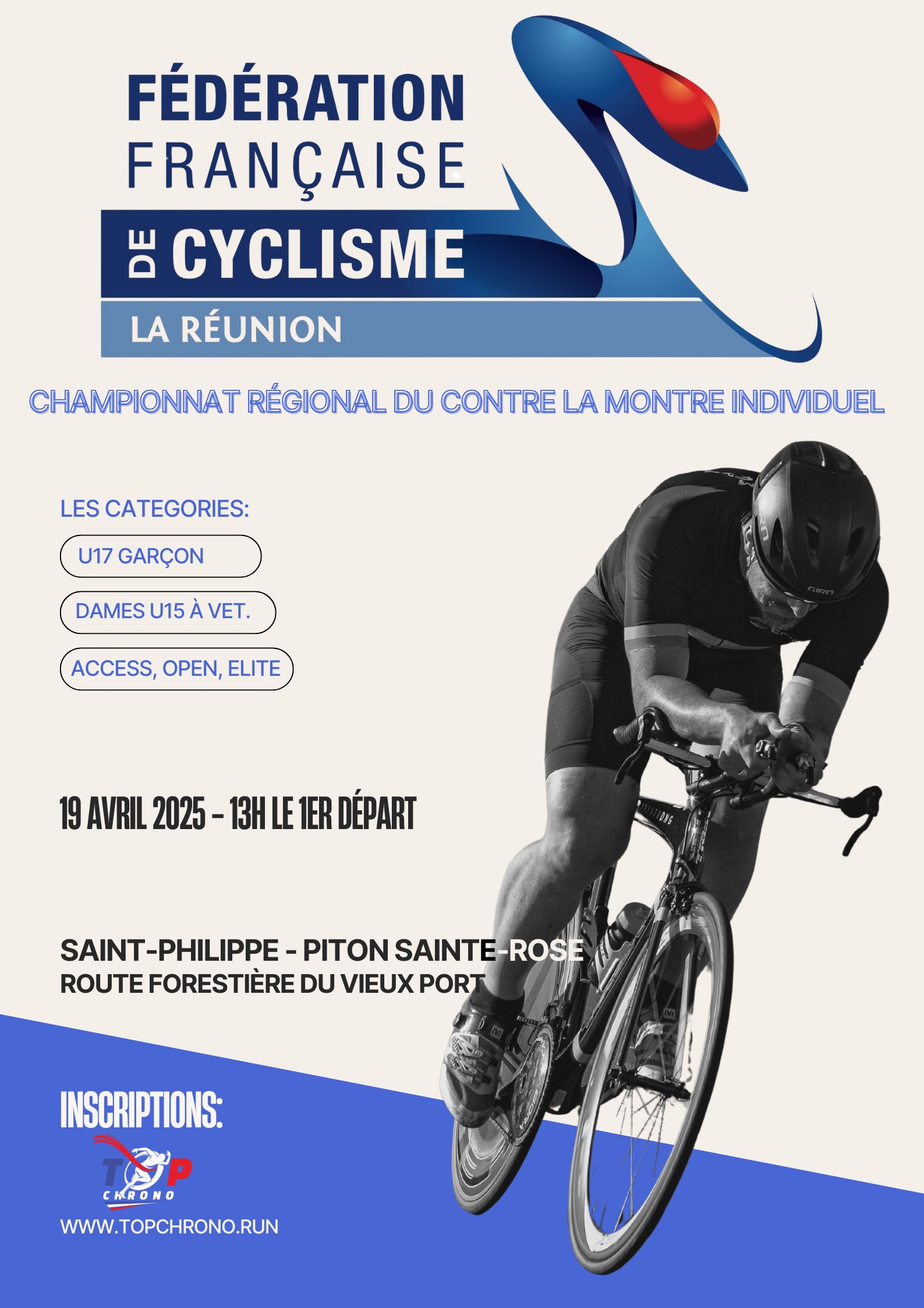 AFFICHE 2025 04 19 Championnat Regional du CLMI CRCR