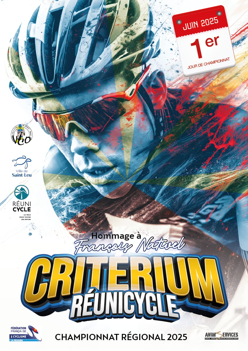AFFICHE Criterium Reunicycle 2025