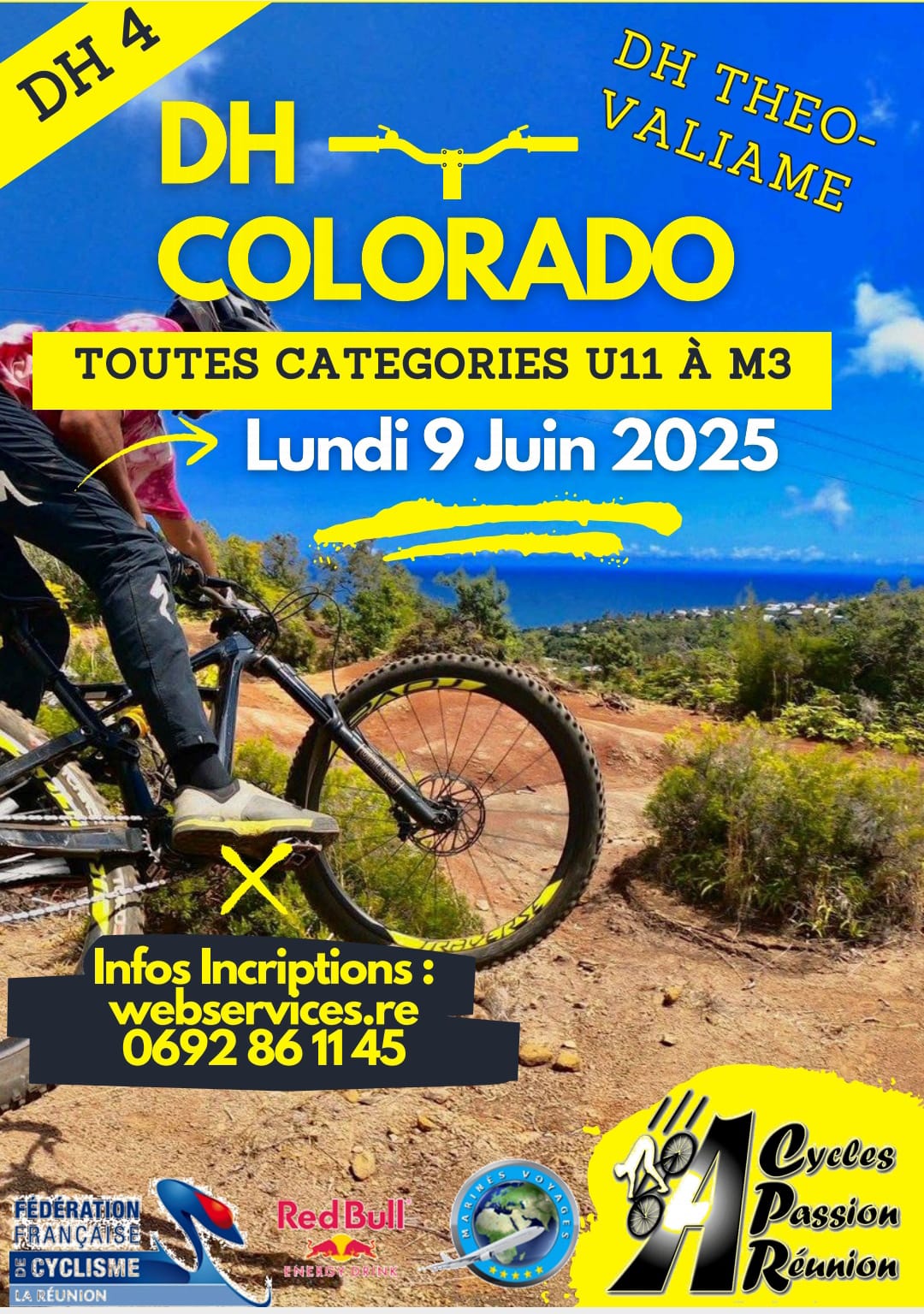 AFFICHE VTT DH Colorado 2025 ACPR