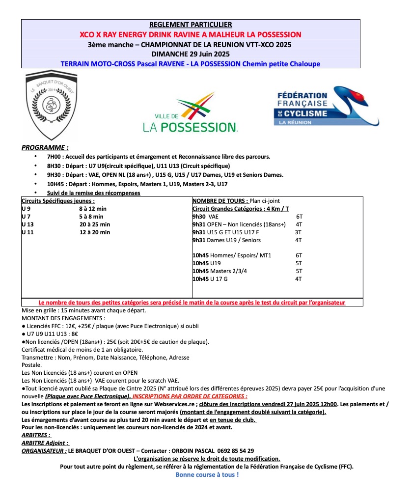 REGLEMENT VTT XCO LBO2